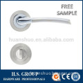 On sale aluminum door handle rosette and high quality HSAZ53-L8122BSN&CP